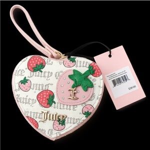 Juicy Couture Strawberry Heart Wristlet